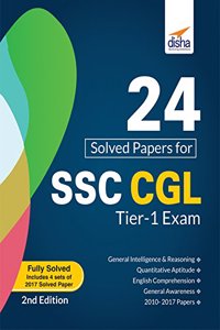 24 Solved Papers (2010-17) for SSC CGL Tier I Exam