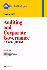 Auditing and Corporate Governance (B.Com-Hons.) (CBCS) (2nd Edition,January 2019)