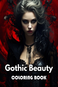 Gothic Beauty Coloring Book