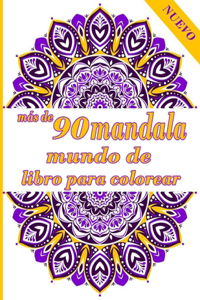 más de 90 mandala mundo de libro para colorear
