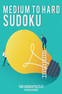 Medium To Hard Sudoku Puzzle Book For Adults 1