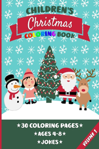 Children's Christmas Coloring Book