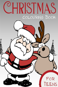 Christmas Colouring Book for Teens