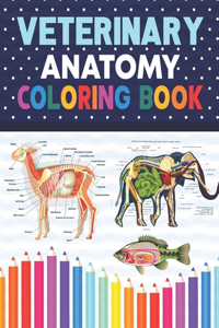 Veterinary Anatomy Coloring Book