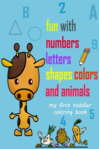 My First Toddler Coloring Book