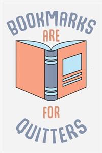 Bookmarks are for the quitters