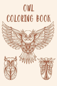 Owl Coloring Book