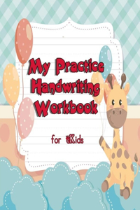 My Practice Handwriting workbook