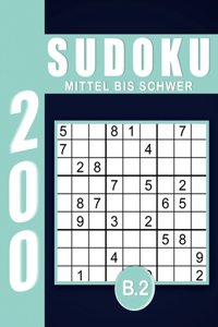 Sudoku Erwachsene Mittel Bis Schwer Band 2