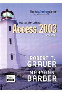 Microsoft Access 2003, Volume 1