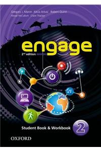 Engage: Level 2: Student Book and Workbook with MultiROM