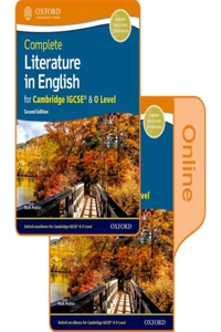 Complete Literature in English for Cambridge Igcse & O Level