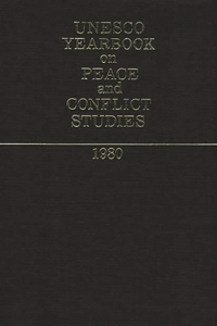 Unesco Yearbook on Peace and Conflict Studies 1980.