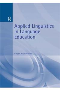 Applied Linguistics in Language Education