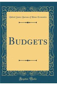 Budgets (Classic Reprint)