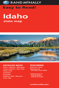 Rand McNally Easy to Read! Idaho State Map