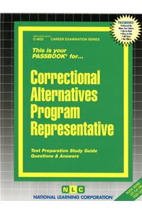 Correctional Alternatives Program Representative