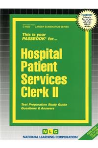 Hospital Patient Services Clerk II