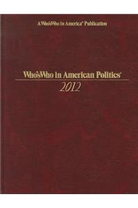 Who's Who in American Politics 25th Edition 2012