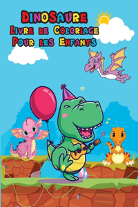 Dinosaure Livre de Coloriage Pour les Enfants