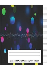 Standard Music Manuscript Notebook