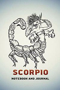 Scorpio Notebook and Journal