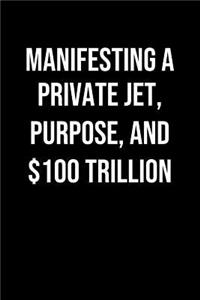 Manifesting A Private Jet Purpose And 100 Trillion