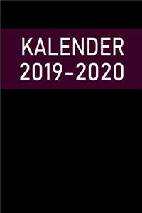 Kalender 2019-2020