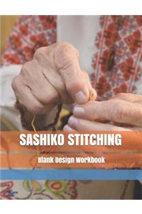 Sashiko Stitching Blank Design Workbook