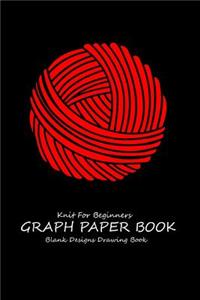 Knit for beginners graph paper notebook