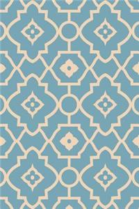 Morrocan Design College Ruled Notebook