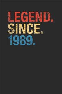Legend Since 1989