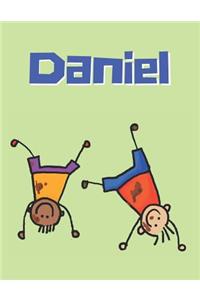 Daniel Personalized Sketchbook Journal Notebook