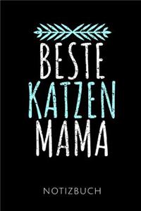 Beste Katzen Mama Notizbuch