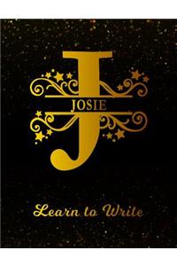 Josie Learn To Write