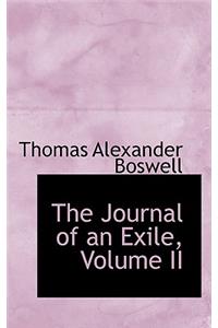 The Journal of an Exile, Volume II