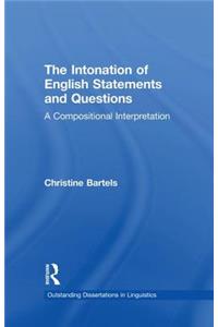 The Intonation of English Statements and Questions