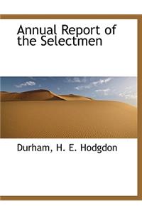Annual Report of the Selectmen