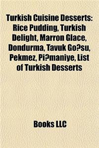 Turkish Cuisine Desserts