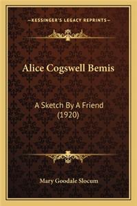 Alice Cogswell Bemis