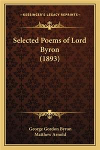Selected Poems of Lord Byron (1893)