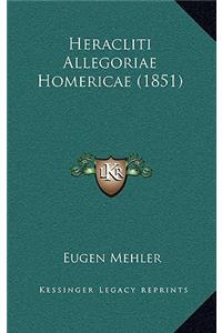 Heracliti Allegoriae Homericae (1851)