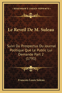 Le Reveil De M. Suleau