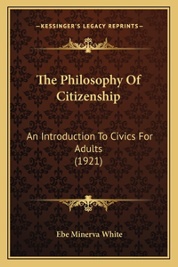 Philosophy Of Citizenship