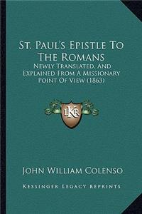 St. Paul's Epistle To The Romans