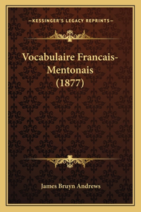 Vocabulaire Francais-Mentonais (1877)