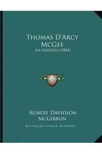Thomas D'Arcy McGee