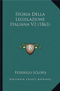 Storia Della Legislazione Italiana V2 (1863)