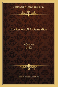 The Review Of A Generation