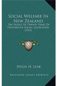 Social Welfare In New Zealand